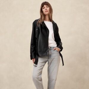 Banana Republic Factory Leather Jacket